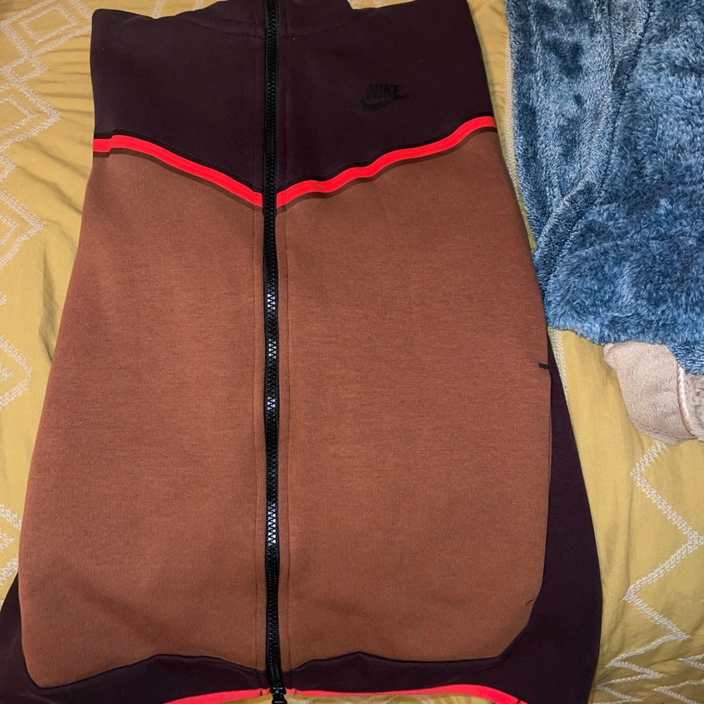 Nike tech fleece zip up.